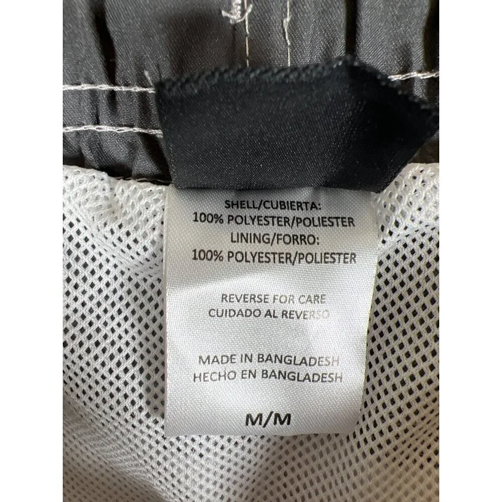 NWT Laguna Originals Size M Grey Swim Shorts Color Blocked Trunks UPF protection
